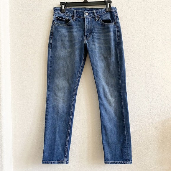 Levis Other - Levis Jeans 30x30 Blue Straight Leg Medium Wash Outdoors Western Red Tab Men